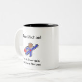 Infirmière Héros de la santé Mug (Devant gauche)