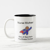 Infirmière Héros de la santé Mug (Gauche)