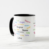 Infirmière hospitalière Ringer Mug (Devant gauche)