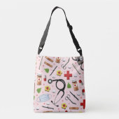 Infirmière Idée Cadeau Personnalisé Sac Crossbody (Dos)