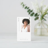 Infirmière indépendante Carte de visite (Debout devant)