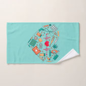 Infirmière Infirmière Outil Coeur (Serviette à main)