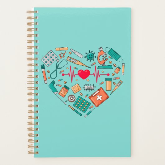 Infirmière Infirmière Outil Coeur (Devant)