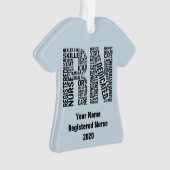 Infirmière inscrite personnalisée RN (devant)