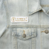 Infirmière inscrite RN Nom Badge Classy Elegant Go (En situation)