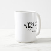 Infirmière inscrite Stethoscope Café Mug (Devant droit)