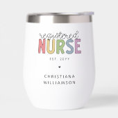 Infirmière inscrite sur mesure Colorful Graduation (Gauche)