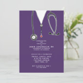 Infirmière - Invitations de la fête de graduation (Debout devant)