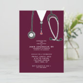 Infirmière - Invitations de la fête de graduation (Debout devant)