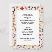 Infirmière - Invitations de la fête de graduation (Devant)