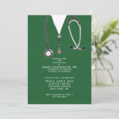 Infirmière - Invitations de la fête de graduation (Debout devant)