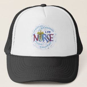 Infirmière LVN Motto Casquette