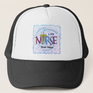 Infirmière LVN Motto Casquette