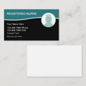 Infirmière Médicale Cartes de visite (Devant / Derrière)
