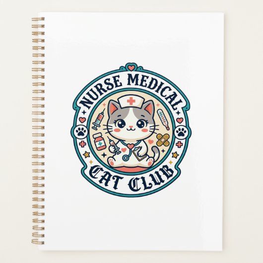 Infirmière médicale chat drôle conception amateur (Devant)
