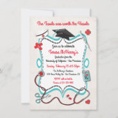 Infirmière Médicale de graduation Invitation avec (Devant)