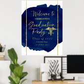 Infirmière Médicale Graduation Party Affiche de bi (Bureau à domicile)