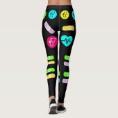 Infirmière Médicale Pop Fashion Leggings (Dos)
