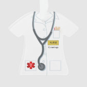 Infirmière Médicale Uniforme Personalisée Nouveaut (devant)