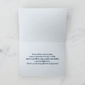 Infirmière Merci. Carte stéthoscope et marguerite (Intérieur)