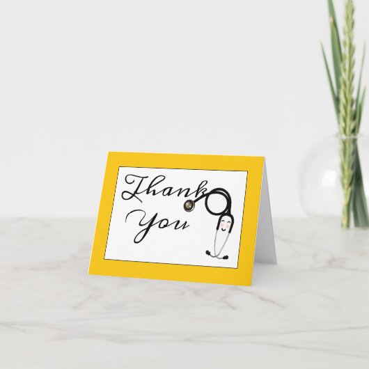 Infirmière Merci Cartes (Devant)