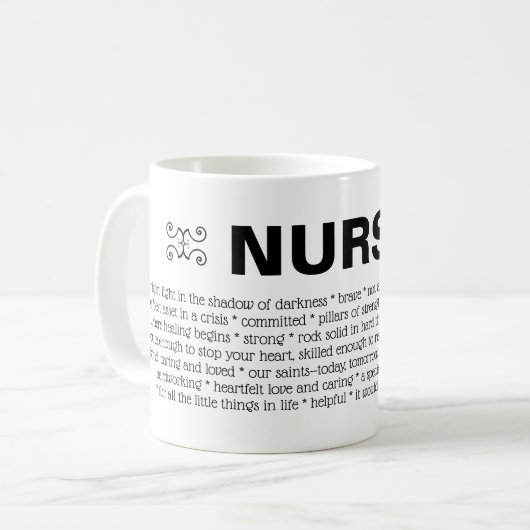 Infirmière Mug (Devant gauche)
