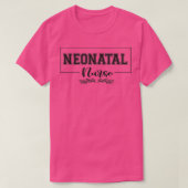 Infirmière néonatale Long TShirt (Design devant)