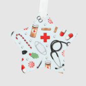 Infirmière Noël Keepsaké (dos)