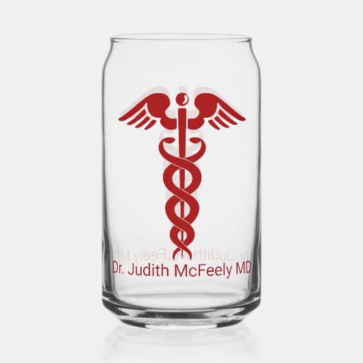 Infirmière ou médecin sur mesure Caduceus (Verso)