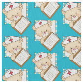 Infirmière Ours Pima tissu coton (fermé)