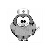 infirmière owl - tampon (Impression)