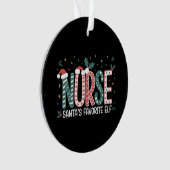 Infirmière Père Noël Favori Elf Noël Inspirationne (devant)