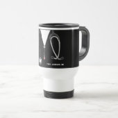 Infirmière personnalisée Collectif Voyage Mug (Devant droit)