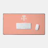 Infirmière personnalisée Orange Pêcher Médicale Ca (Clavier et souris)