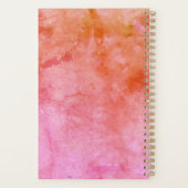 Infirmière personnalisée Praticien Rose Orange Per (Dos)