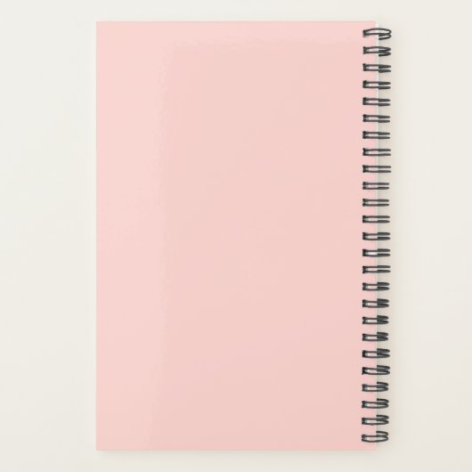 Infirmière Praticien Blush Pink Noir Nom du script (Dos)