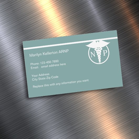 Infirmière Praticien Conception Cartes de visite m