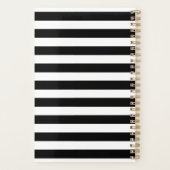 Infirmière Praticien Médicale Noir Blanc Monogramm (Dos)