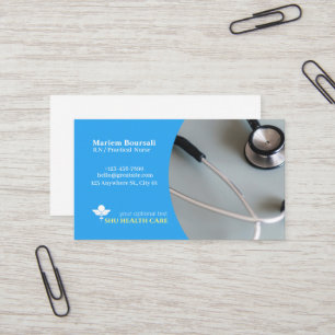 infirmière praticienne carte de visite