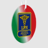 Infirmière pratique autorisée Bouclier personnalis (devant)