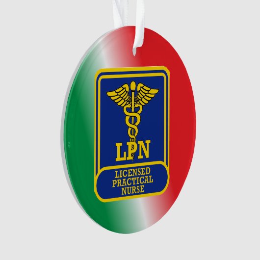 Infirmière pratique autorisée Bouclier personnalis (devant)