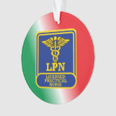 Infirmière pratique autorisée Bouclier personnalis (devant)