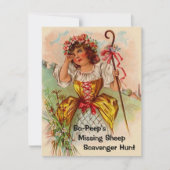 Infirmière Rhyme Fête à thème INVITATIONS (Devant)