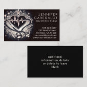 Infirmière RN, LVN, LPN, Carte de visite intérimai (Devant / Derrière)