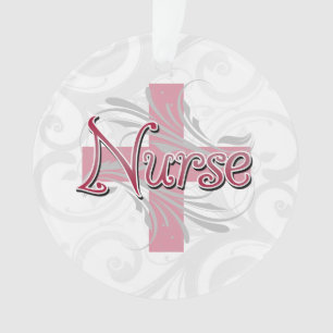 Infirmière rose de croix/remous