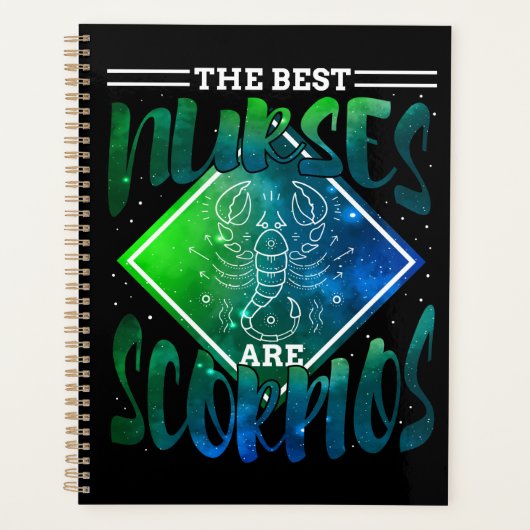 Infirmière Scorpio Anniversaire Infirmière LPN (Devant)