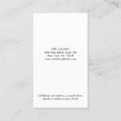 Infirmière Scrubs et Carte de visite de stéthoscop (Dos)