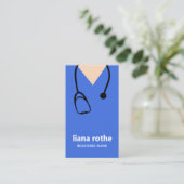 Infirmière Scrubs et Carte de visite de stéthoscop (Debout devant)