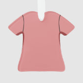 Infirmière Scrubs rose Chemise Stethoscope Noël (dos)