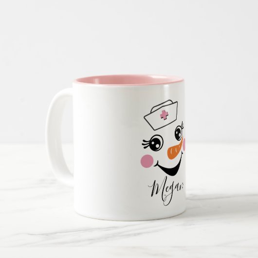Infirmière Snowman Mug (Devant gauche)